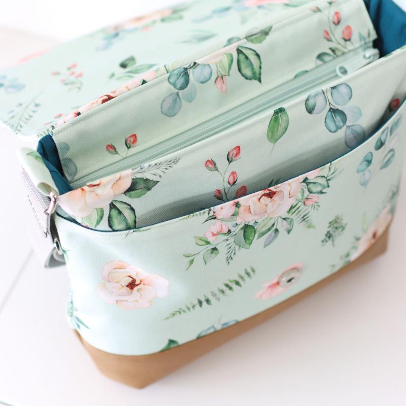 Nähset Tasche 'Katie' - Aquarell mint