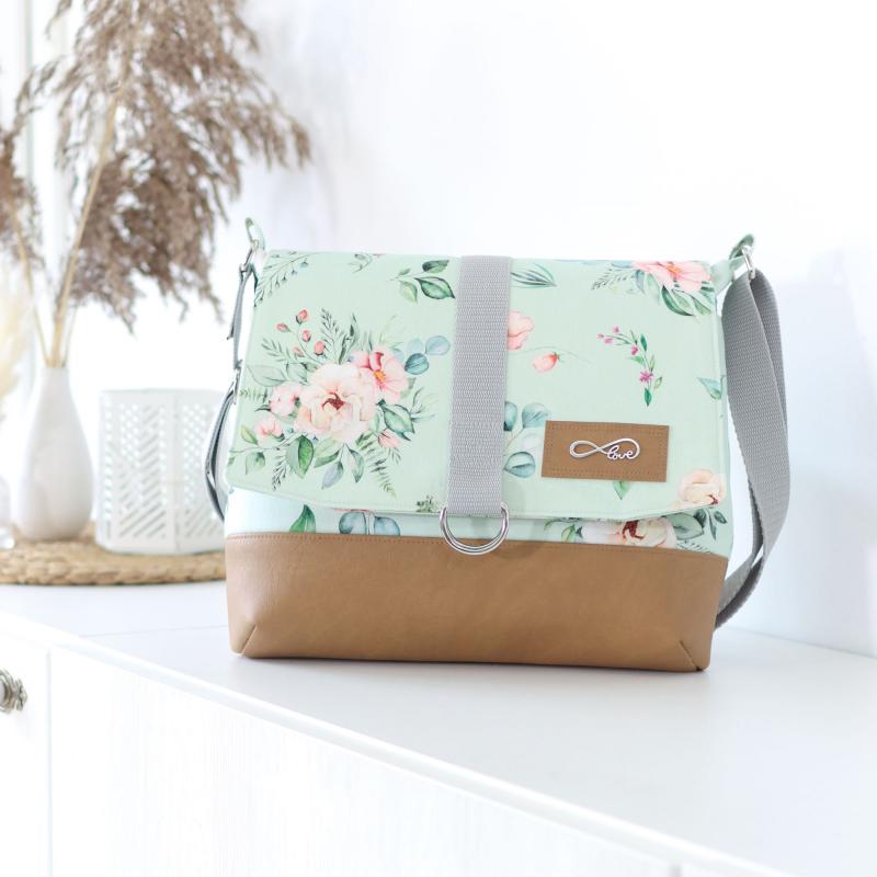 Nähset Tasche 'Katie' - Aquarell mint