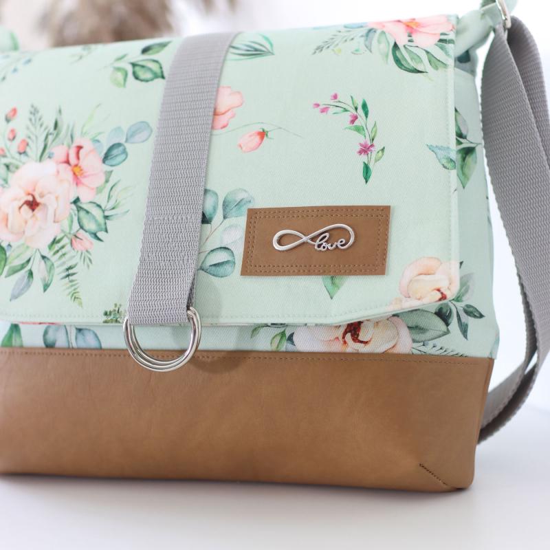 Nähset Tasche 'Katie' - Aquarell mint
