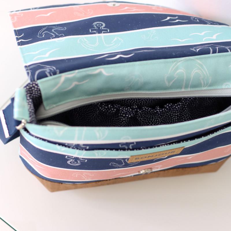 Nähset Tasche 'Katie' - Anker & Meer inkl. Labelset 'Anker'