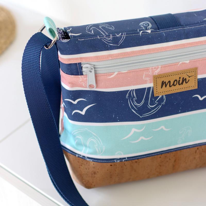 Nähset Tasche 'Katie' - Anker & Meer inkl. Labelset 'Anker'