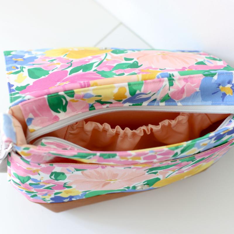 Nähset Tasche 'Katie' - Pink & Blue