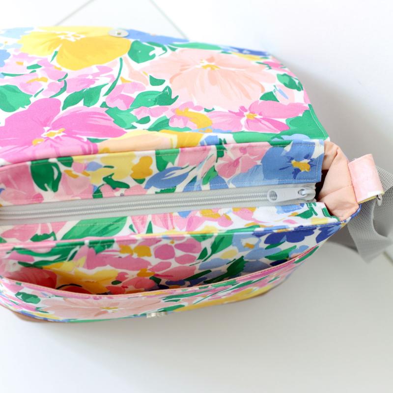 Nähset Tasche 'Katie' - Pink & Blue