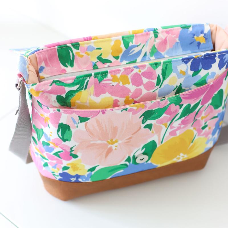 Nähset Tasche 'Katie' - Pink & Blue