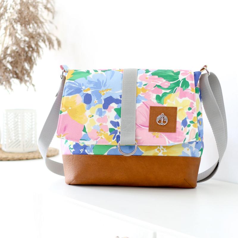Nähset Tasche 'Katie' - Pink & Blue