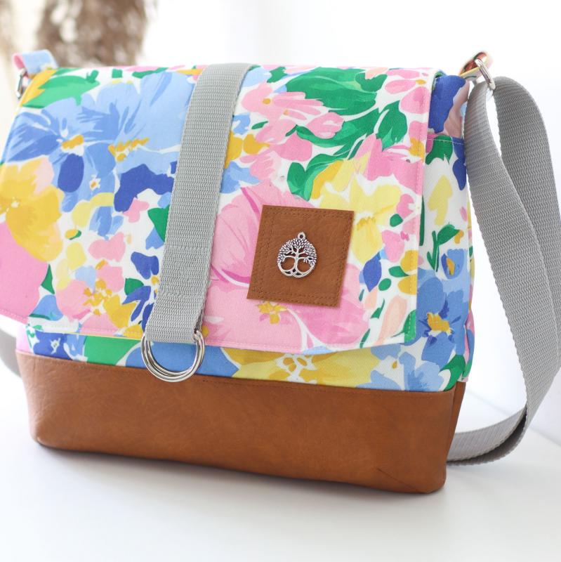 Nähset Tasche 'Katie' - Pink & Blue