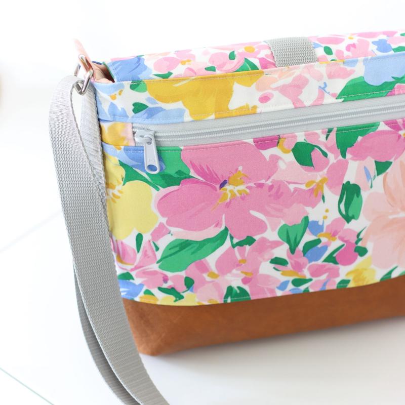 Nähset Tasche 'Katie' - Pink & Blue