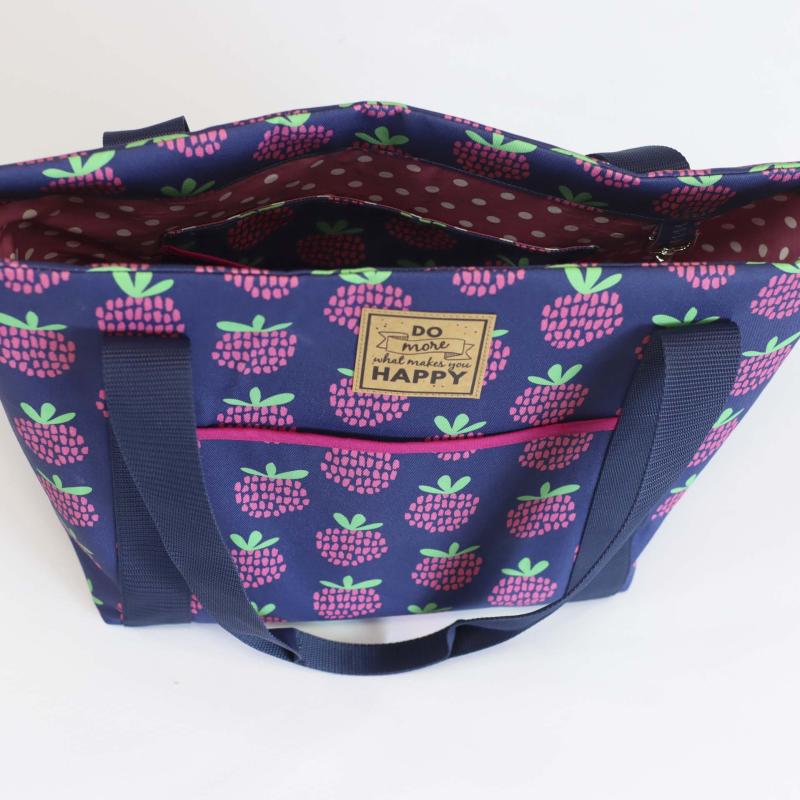 Tasche 'Leni' - Himbeere