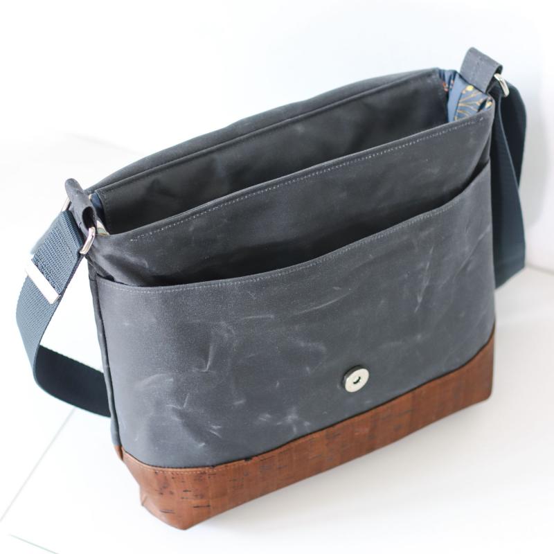 Nähset Tasche 'Katie' - Waxed Dark