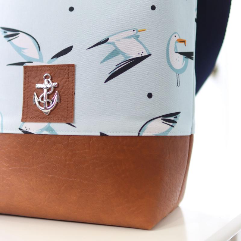 Nähset Umhängetasche - Möwe