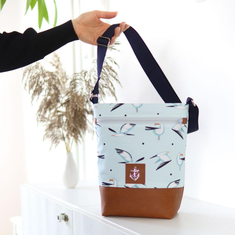 Nähset Umhängetasche - Möwe