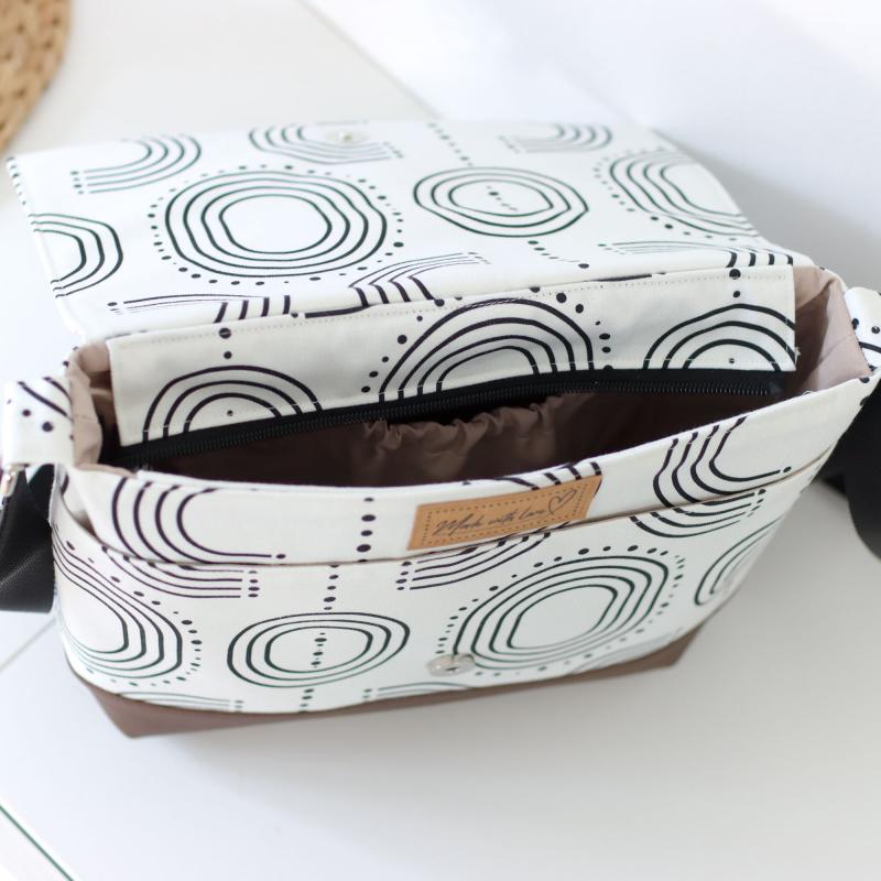 Nähset Tasche 'Katie' - Boho inkl. Labelset 'Nähliebe'