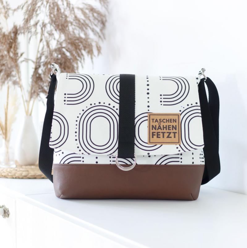Nähset Tasche 'Katie' - Boho inkl. Labelset 'Nähliebe'