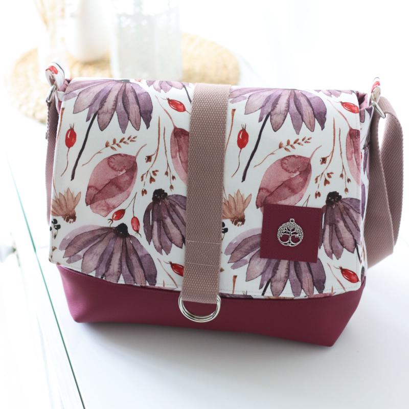 Nähset Tasche 'Katie' - Purple
