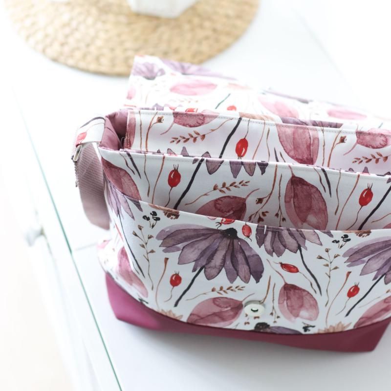 Nähset Tasche 'Katie' - Purple