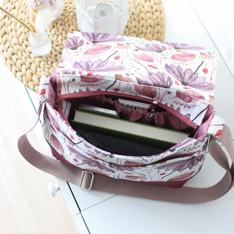 Nähset Tasche 'Katie' - Purple