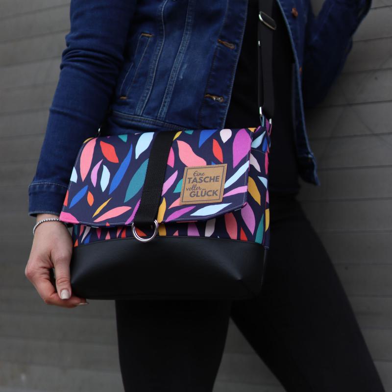 Nähset Tasche 'Katie' - Farbenfroh inkl. Labelset 'Statement'