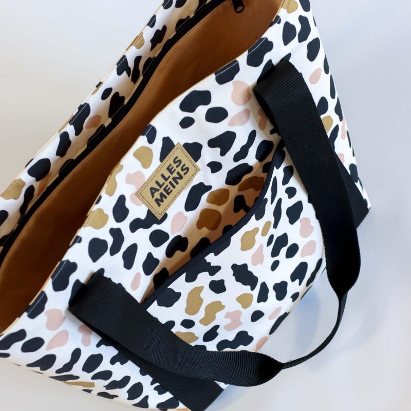 Nähset Tasche 'Leni' - Leo inkl. Labelset 'Nähliebe'