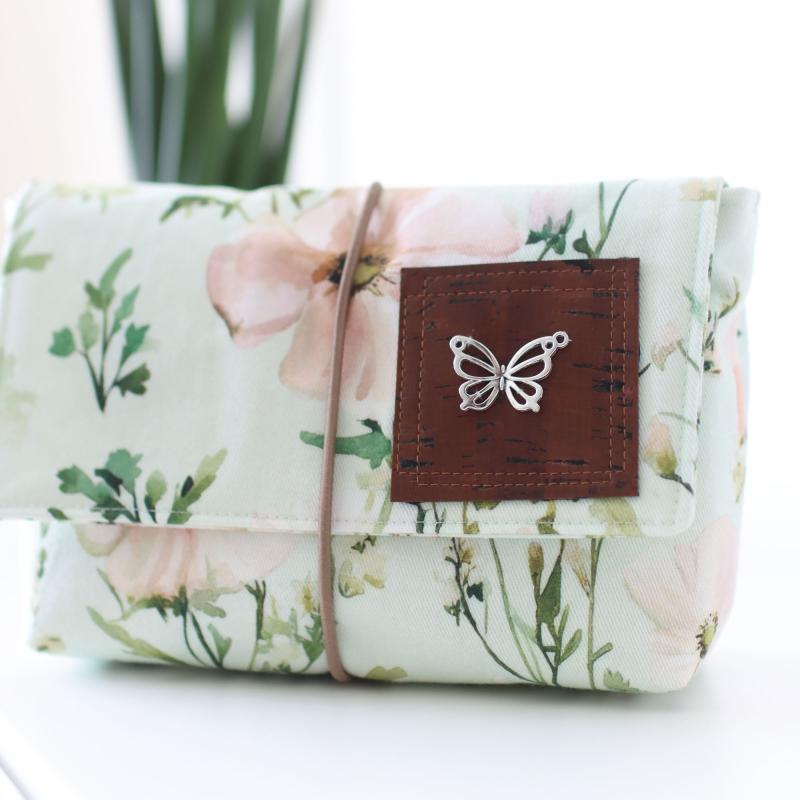 Nähset Minibag - Blumenwiese mint