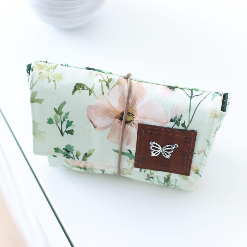 Nähset Minibag - Blumenwiese mint