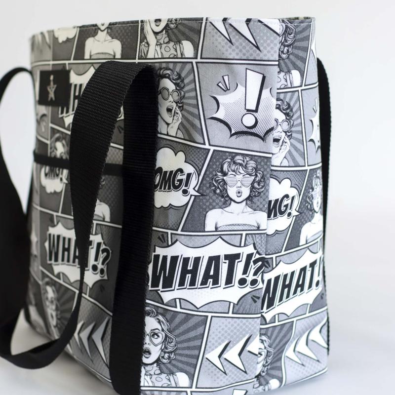 Nähset Tasche 'Leni' - Comic Ladies
