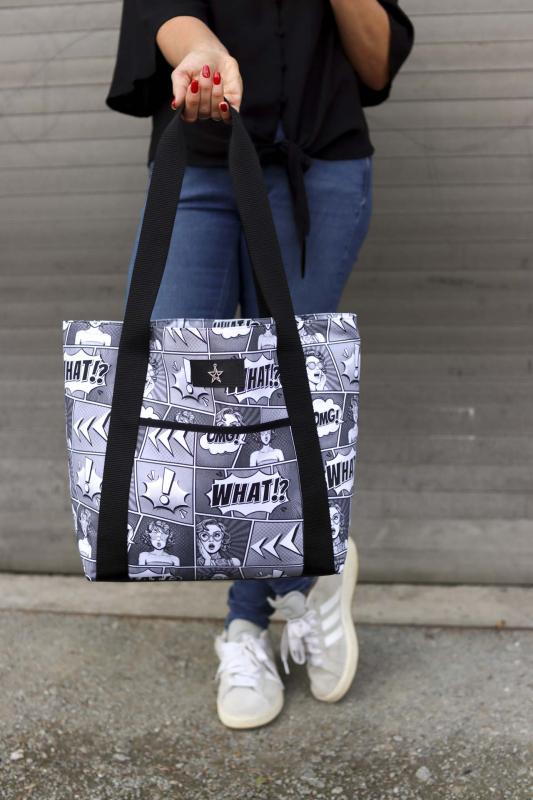 Nähset Tasche 'Leni' - Comic Ladies