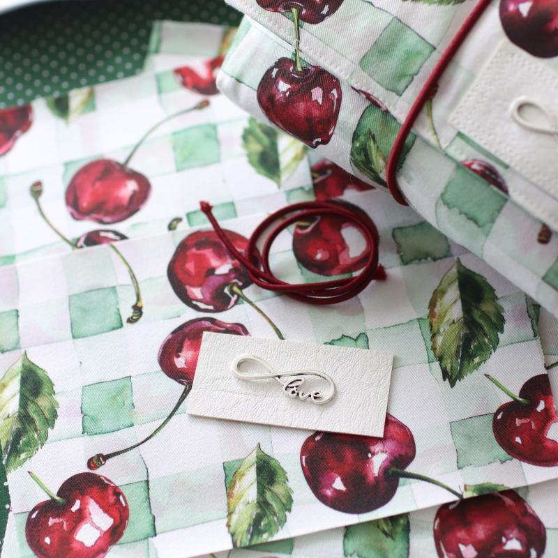 Nähset Minibag - Kirschenliebe