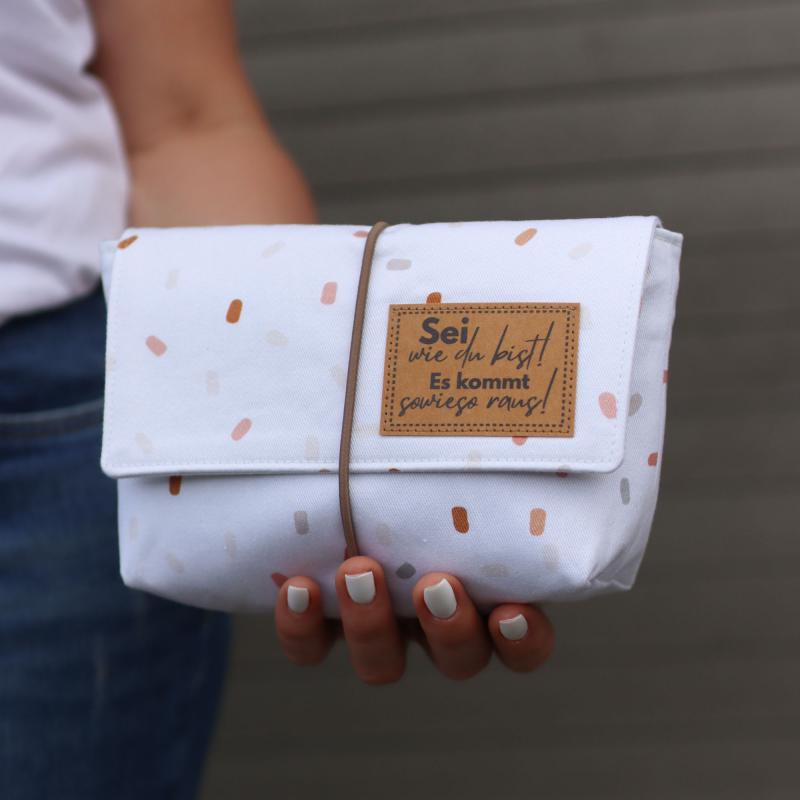 Nähset Minibag - Konfetti inkl. Labelset 'Crazy'
