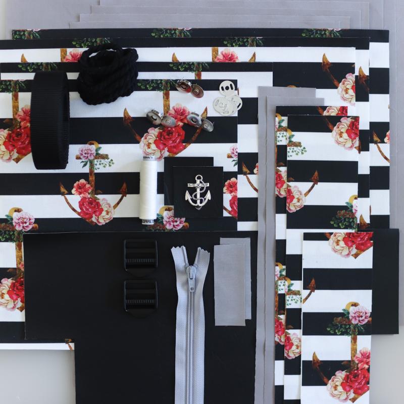 Nähbox Rucksack - Ankerliebe