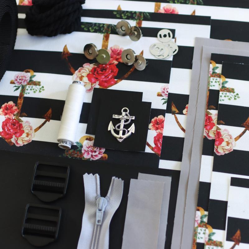 Nähbox Rucksack - Ankerliebe