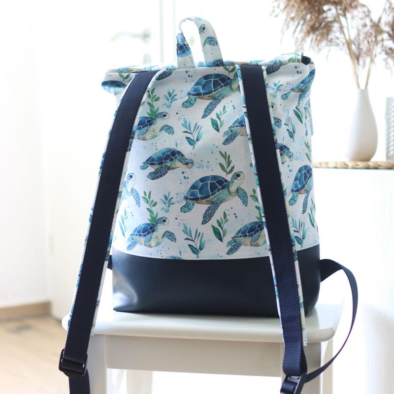 Nähbox Rucksack - Schildkröte