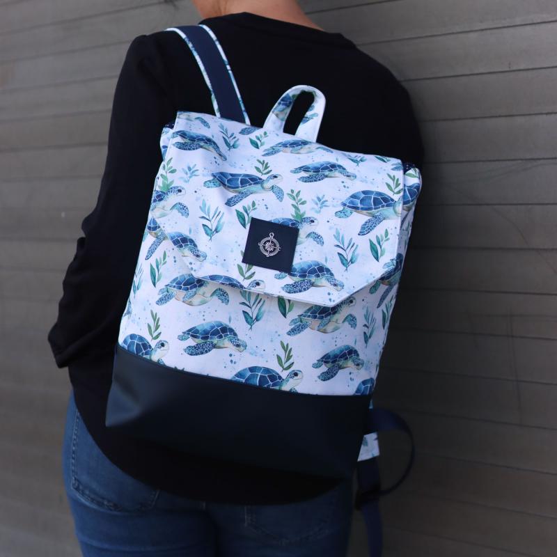 Nähbox Rucksack - Schildkröte