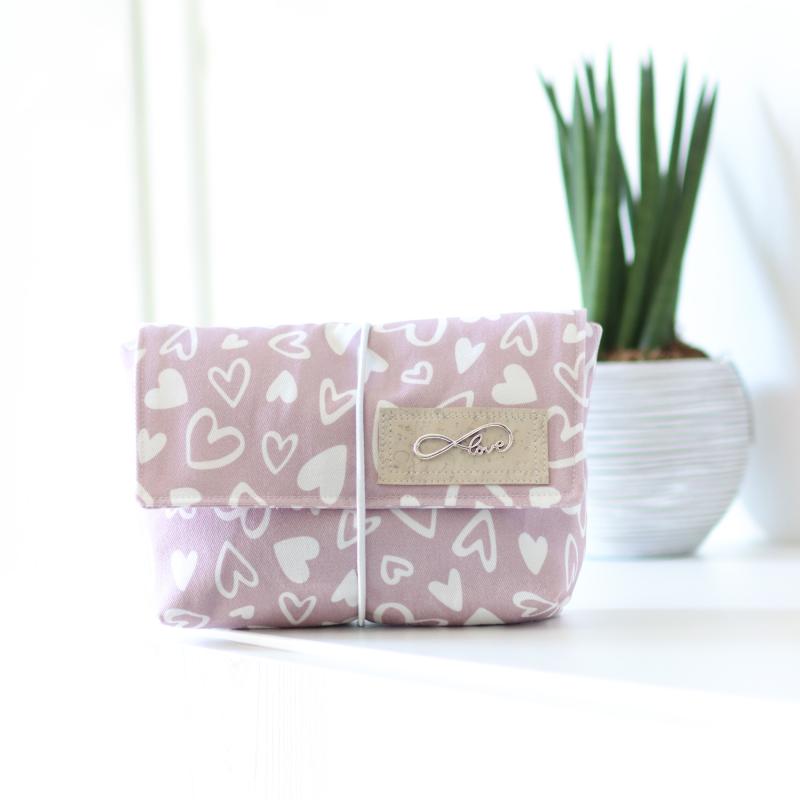 Canvas Eigenproduktion 'Lieblingsstück rosa'