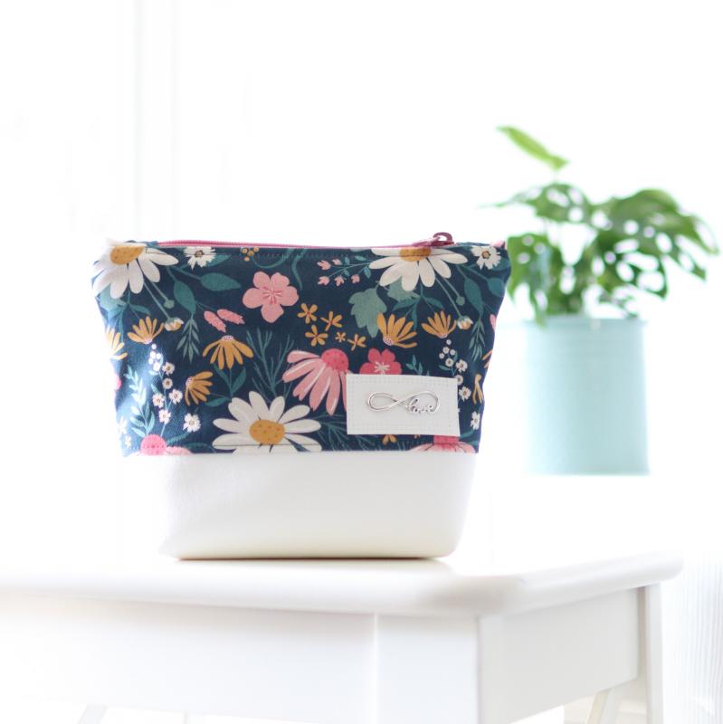 Nähbox Kosmetiktasche - Wildblume