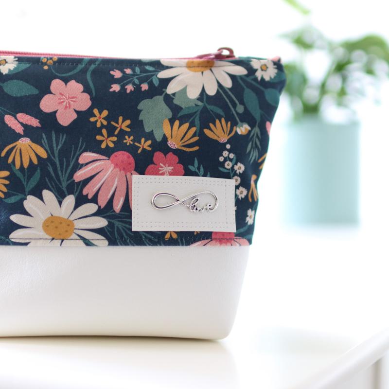 Nähbox Kosmetiktasche - Wildblume