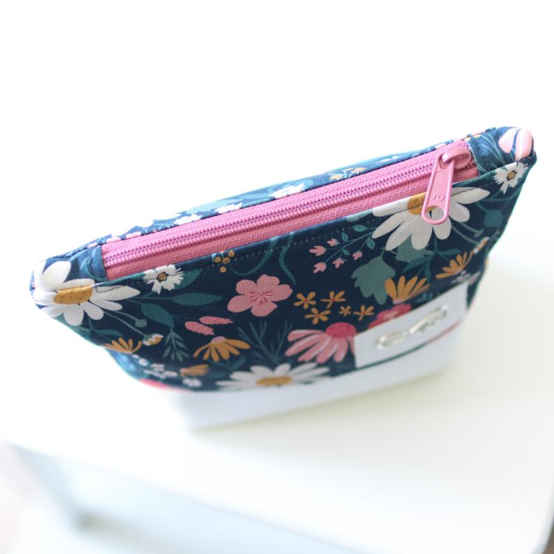 Nähbox Kosmetiktasche - Wildblume