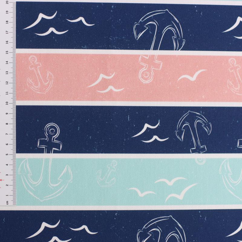 Canvas Eigenproduktion 'Anker & Meer'