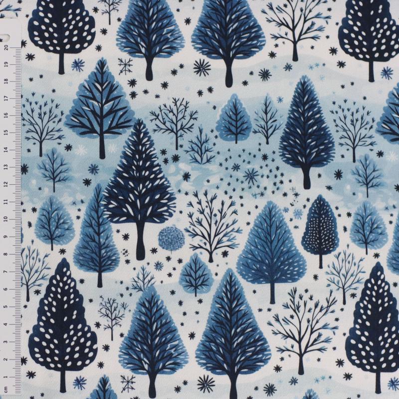 Canvas Eigenproduktion 'Winterwald'