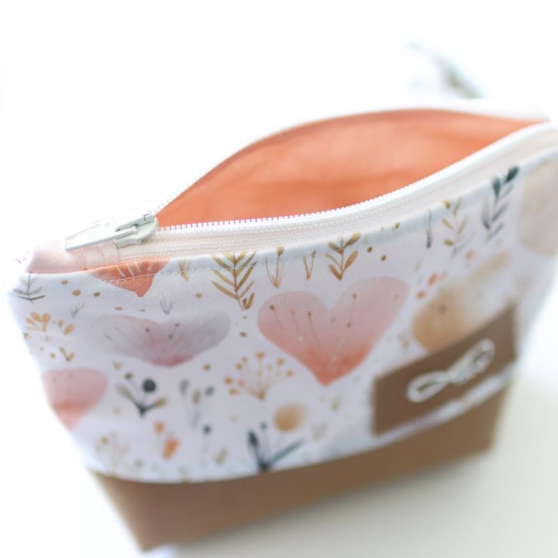 Nähbox Kosmetiktasche - Herzstück