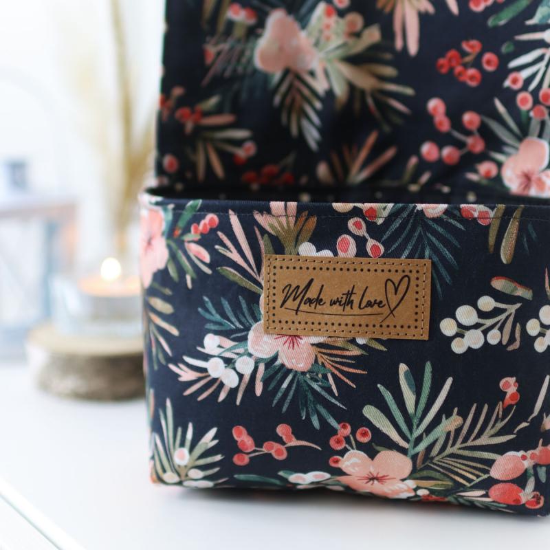 Canvas Eigenproduktion 'Winterflowers'