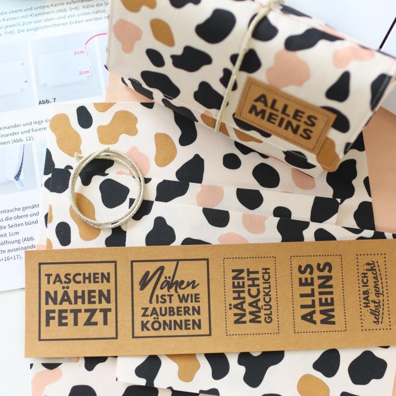Nähset Minibag - Leo inkl. Labelset 'Nähliebe'