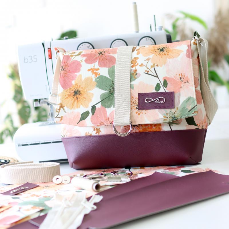 Nähset Tasche 'Katie' - Blumengarten