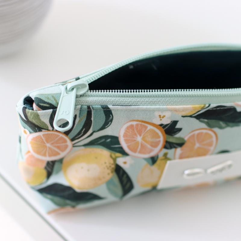 Nähset Zipperbag - Sunny Lemon