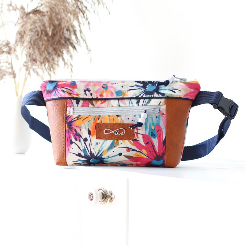 Nähbox Gürteltasche 'Ida' - Blumenkind