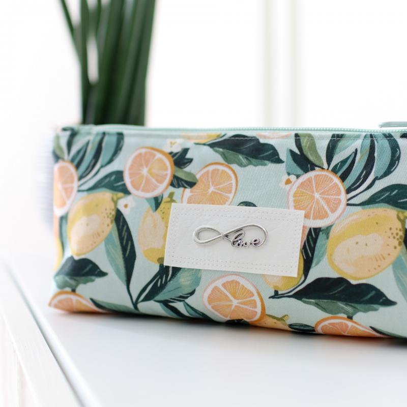 Nähset Zipperbag - Sunny Lemon