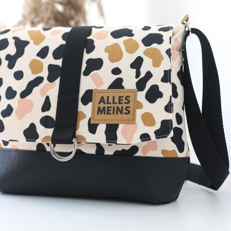 Nähset Tasche 'Katie' - Leo inkl. Labelset 'Nähliebe'