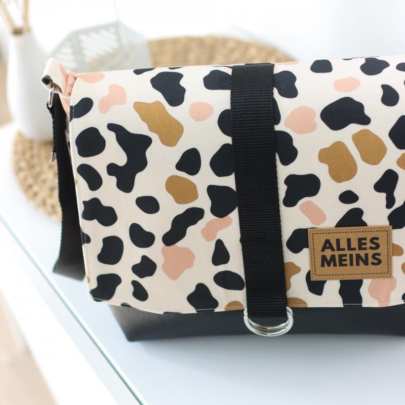 Nähset Tasche 'Katie' - Leo inkl. Labelset 'Nähliebe'