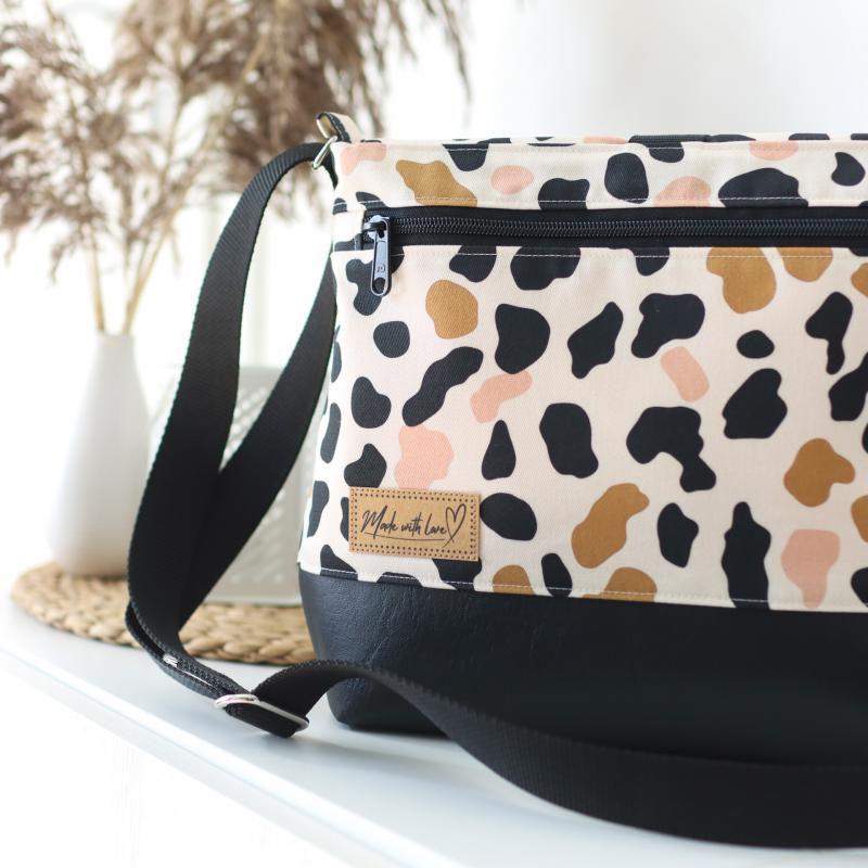 Nähset Tasche 'Katie' - Leo inkl. Labelset 'Nähliebe'