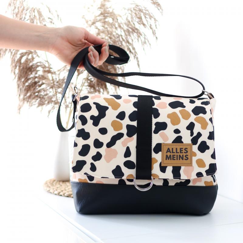 Nähset Tasche 'Katie' - Leo inkl. Labelset 'Nähliebe'