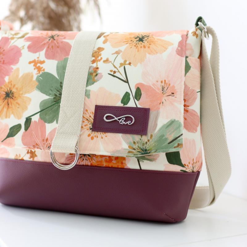 Nähset Tasche 'Katie' - Blumengarten